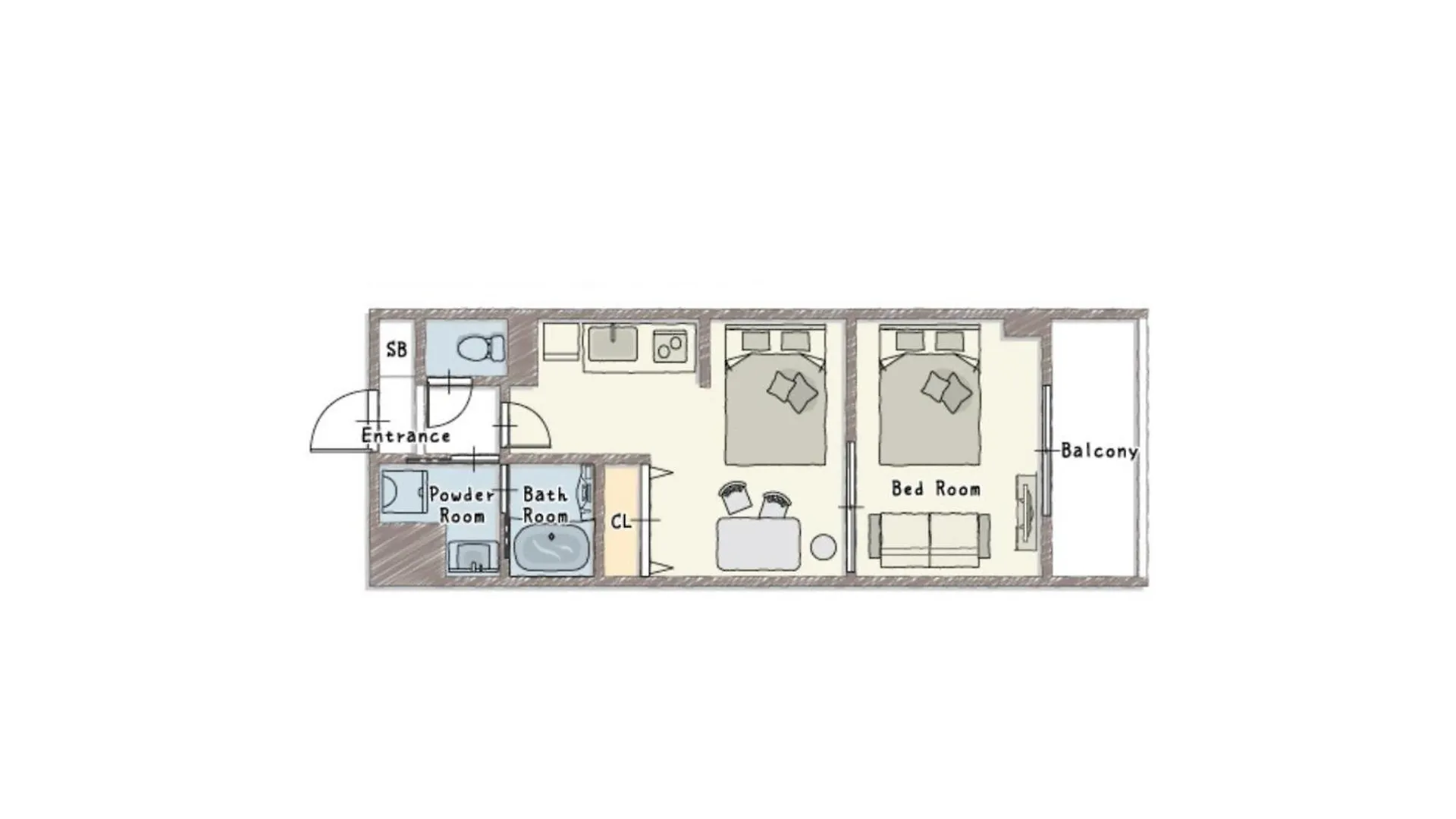 Southern Landmark Nihonbashi - Vacation Stay 7890 Osaka Apartment